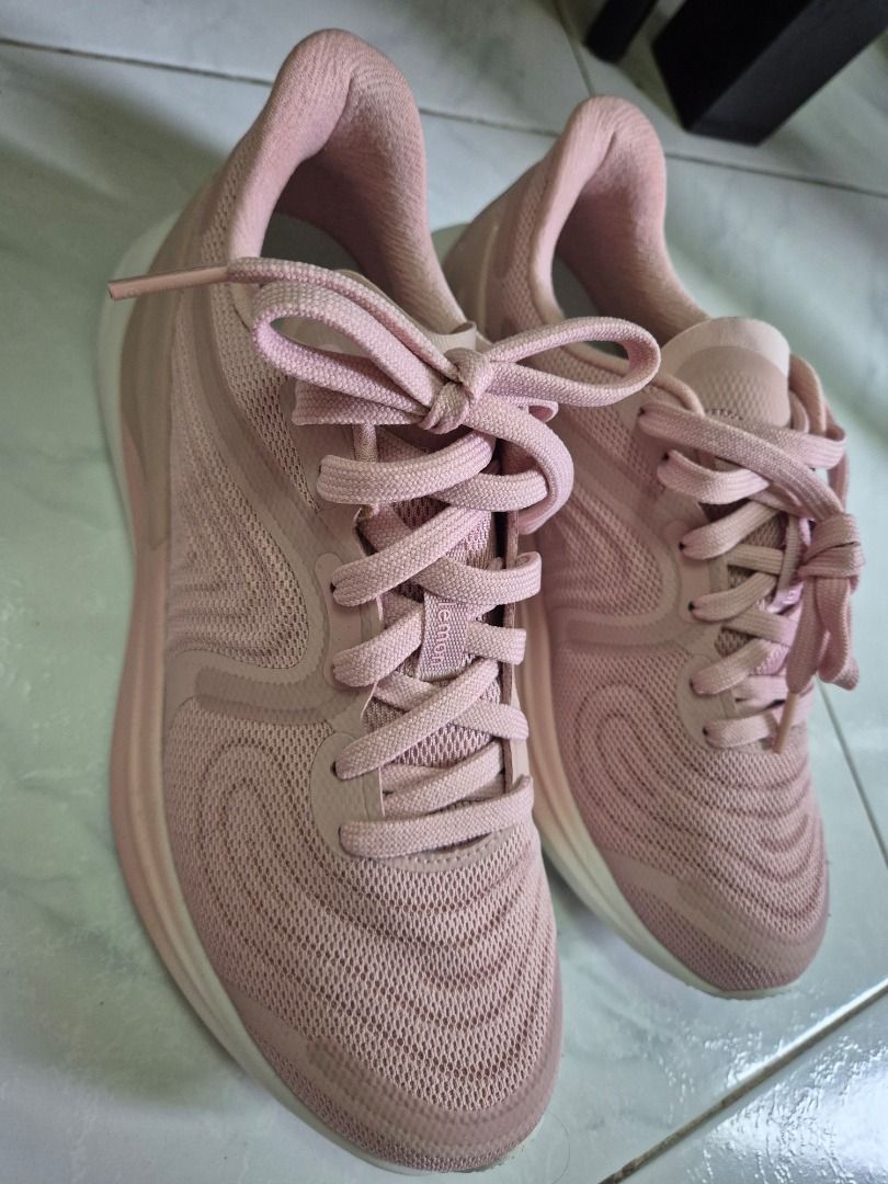 Lululemon Pink Running Shoes (Category: Sneakers) located in Manila. Submitted by juan31 (Listing ID 1463714854, Image 2). Description: - Pink Lululemon running shoes - Breathable mesh upper - Comfortable sole for your runs - Lululemon logo on heel and sole - Ideal for gym or everyday wear RFS: Padala from Canada, wrong size for the wife Original price: 128.00 USD.