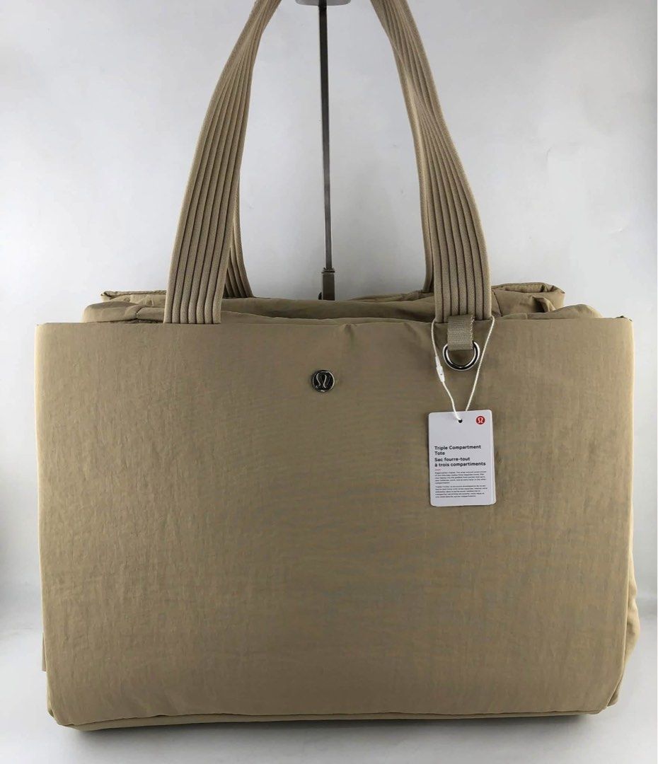 Lululemon Triple Compartment Tote Bag (Category: Shoulder Bags) located in Binan City. Submitted by pinkykeenshop (Listing ID 1463686475, Image 1). Description: .
