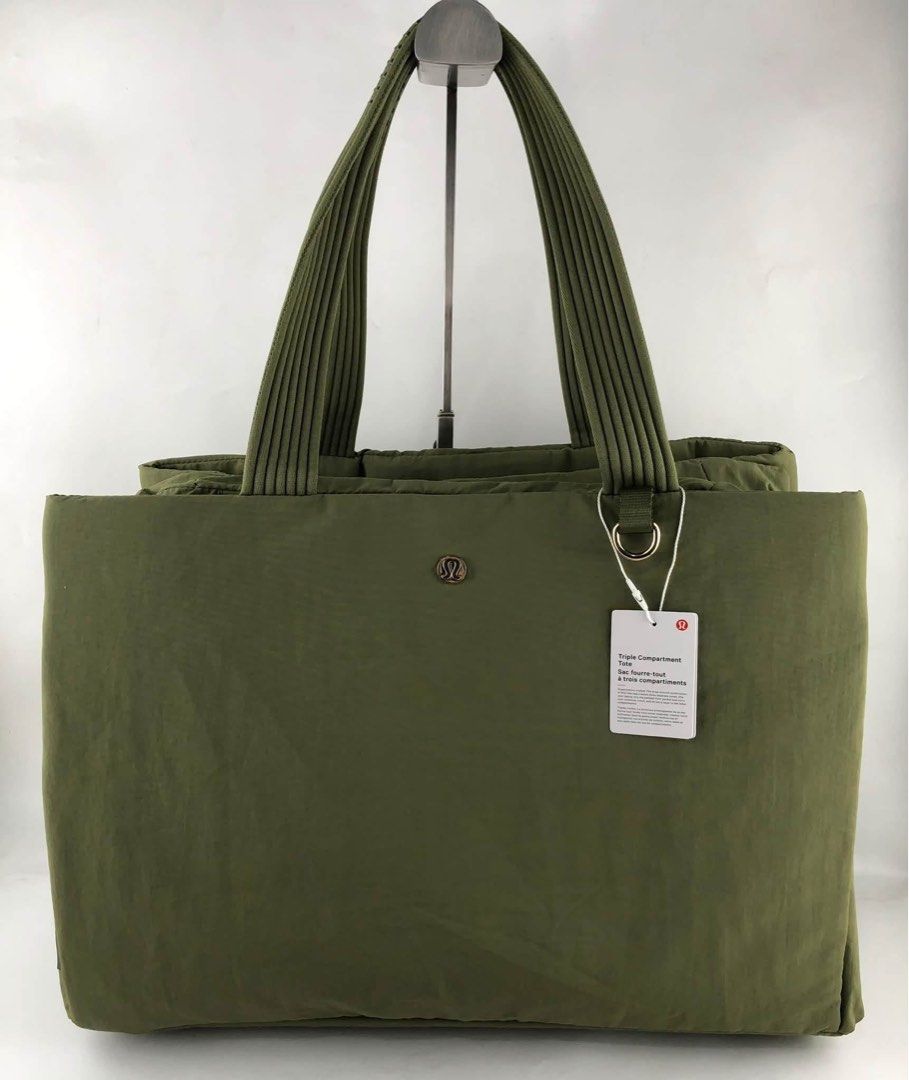 Lululemon Triple Compartment Tote Bag (Category: Shoulder Bags) located in Binan City. Submitted by pinkykeenshop (Listing ID 1463686696, Image 1). Description: .