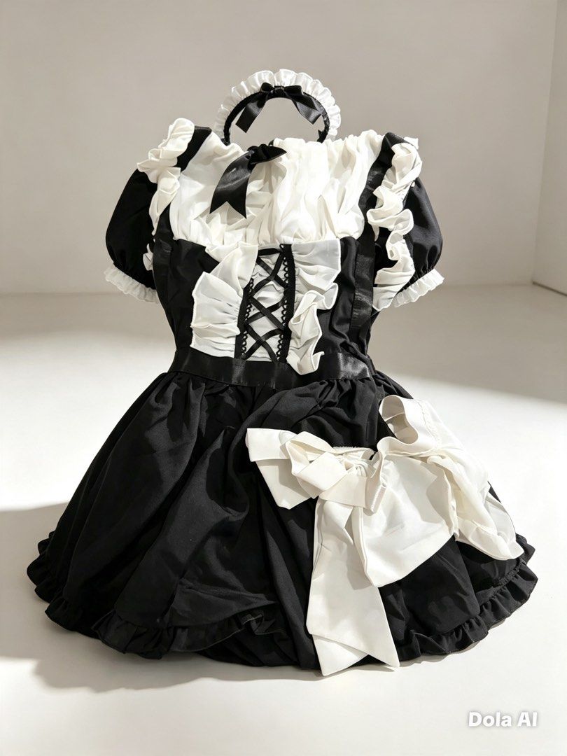 MAID COSTUME DRESS (Category: Dresses) located in Manila. Submitted by keedidooplayhouse (Listing ID 1463623871, Image 1). Description: Fits all sizes adjustable from japansamm to xxxl size .