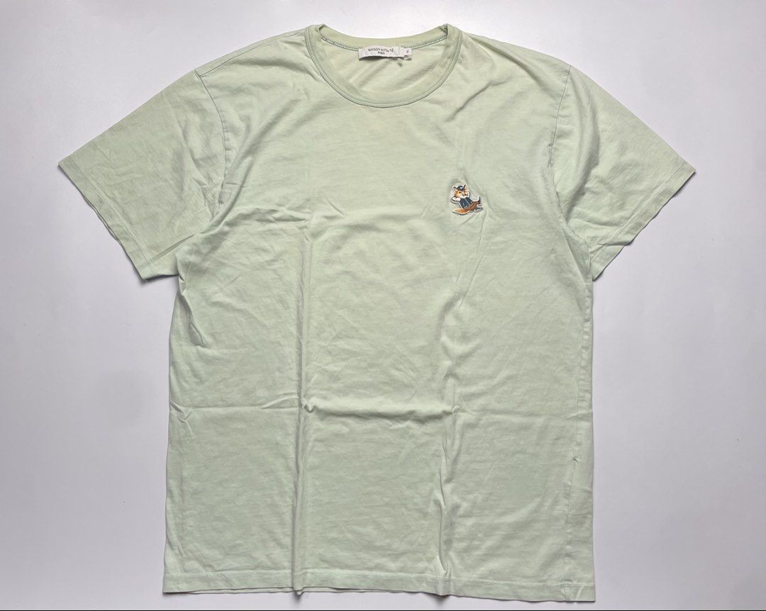 Maison kitsune (Category: Tshirts & Polo Shirts ) located in Iloilo. Submitted by nextwearco_ilo (Listing ID 1463560556, Image 1). Description: Maison kitsune Vgood condition 22 x 28 ( L - XL ) Issue : stain check last photo’s/last photo ₱ 550 only.