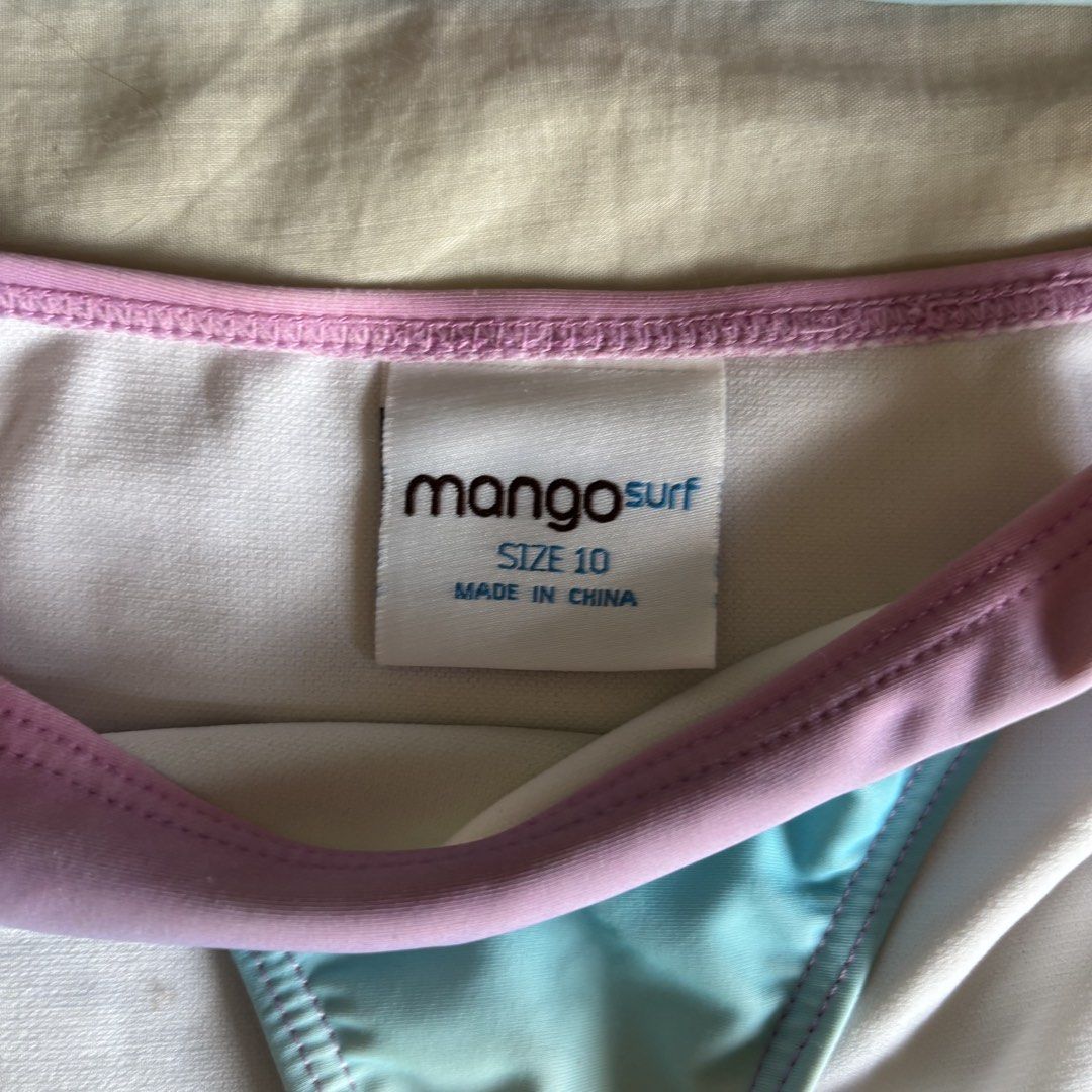 Mango Kids Surf Two Piece Swimwear (Category: Babies & Kids Fashion) located in Binan City. Submitted by mypreloved_haul (Listing ID 1463581708, Image 2). Description: .