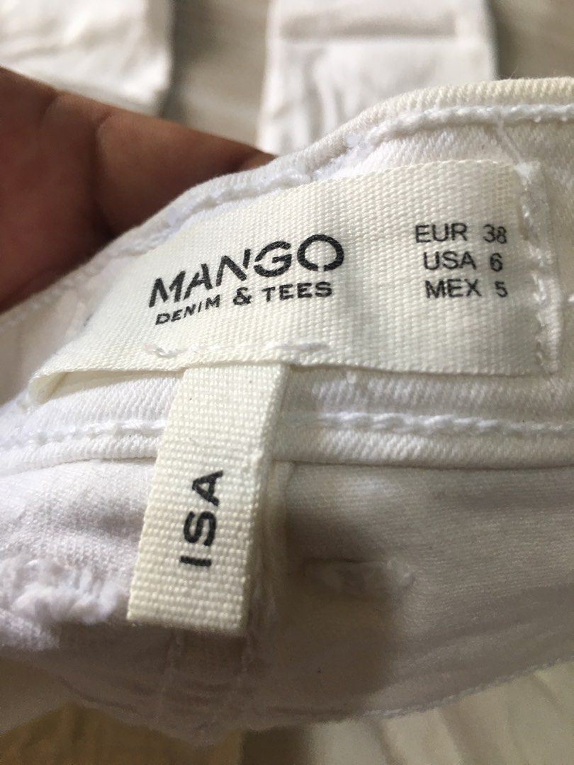 Mango white pants (Category: Jeans) located in Marilao. Submitted by joelheather02 (Listing ID 1463571404, Image 2). Description: .