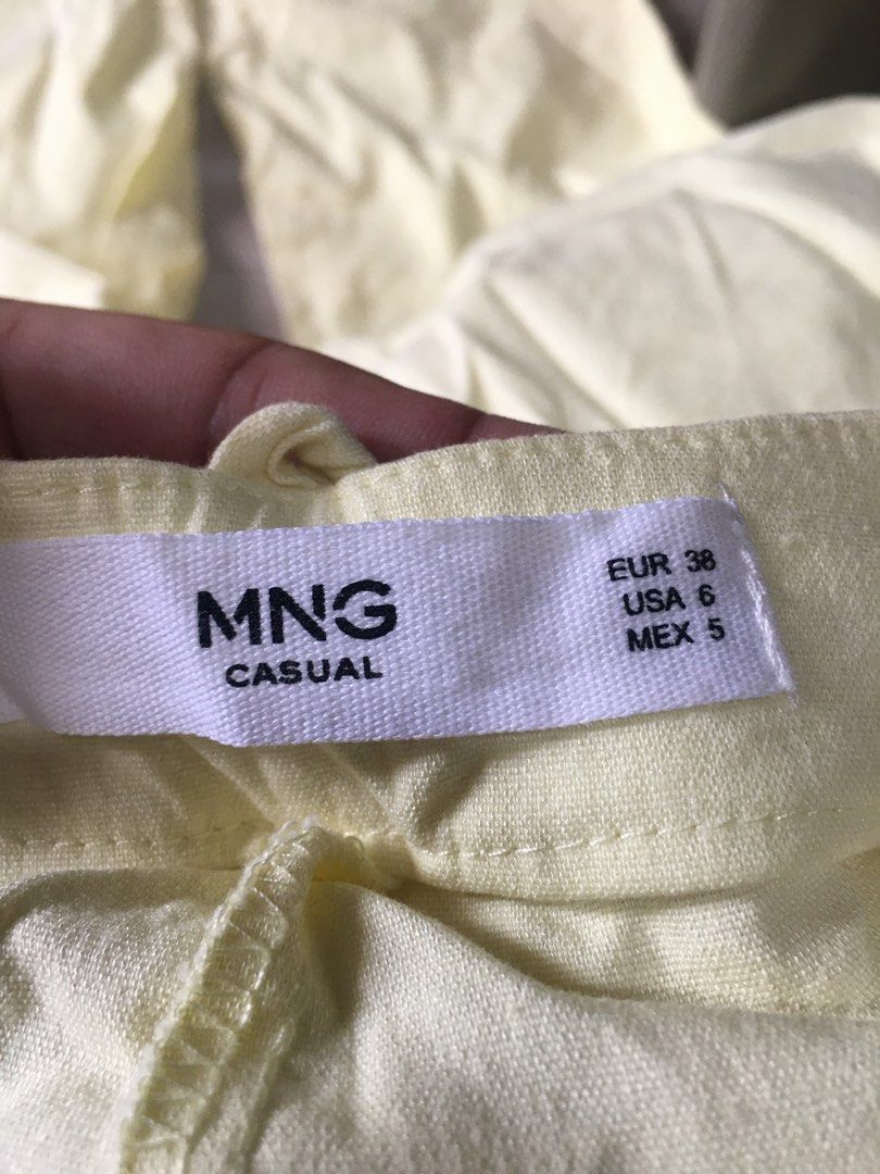 Mango yellow pants (Category: Other Bottoms) located in Marilao. Submitted by joelheather02 (Listing ID 1463571261, Image 2). Description: .