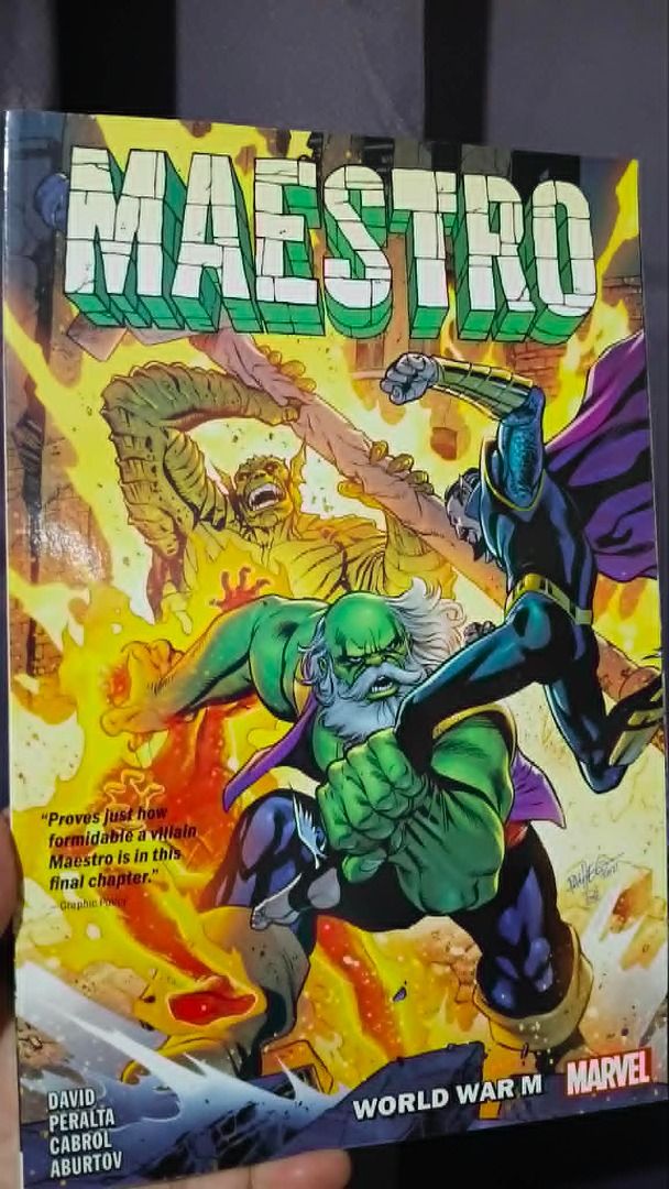 MARVEL - MAESTRO WORLD WAR M TPB (Category: Comics & Manga) located in Cagayan de Oro. Submitted by cromej24 (Listing ID 1463712913, Image 1). Description: .