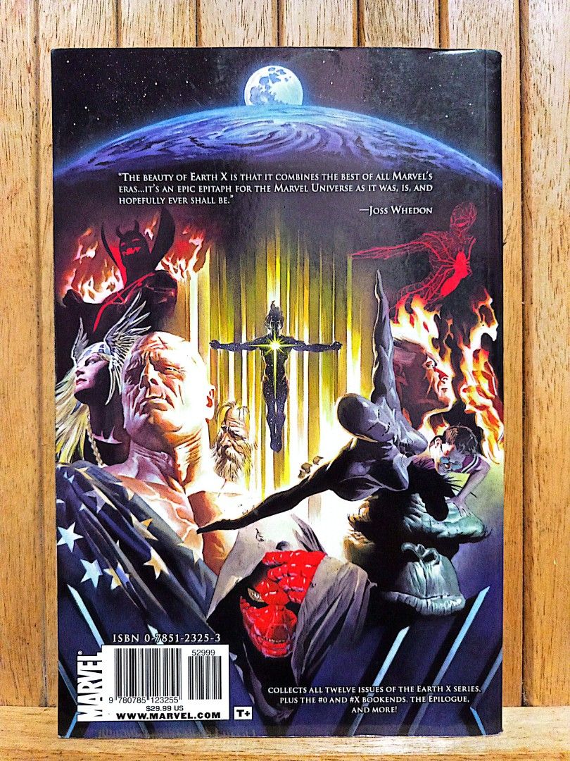 Marvel Earth X Graphic Novel Trade Paperback TPB❗ (Category: Comics & Manga) located in Manila. Submitted by bravefox_0c9e03 (Listing ID 1463557717, Image 2). Description: - Complete collection of the Earth X series - Includes issues 0 through X, plus the epilogue - A must-have for Marvel fans - Features a great storyline and artwork.