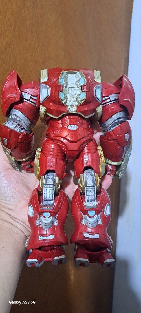 MARVEL LEGENDS HULKBUSTER V2 BAF (Category: Action & Battle Toys) located in Dasmarinas. Submitted by sliver385 (Listing ID 1463704408, Image 2). Description: As is/Displayed only/Not for trade 8/10 condition ng figure/Bulky Slightly customized paint job to give it a battle damaged look ₽3,000 💰GCASH 🛵:LALAMOVE or LBC branch pickup 📍Cavite or Northgate Alabang during weekdays and by schedule.
