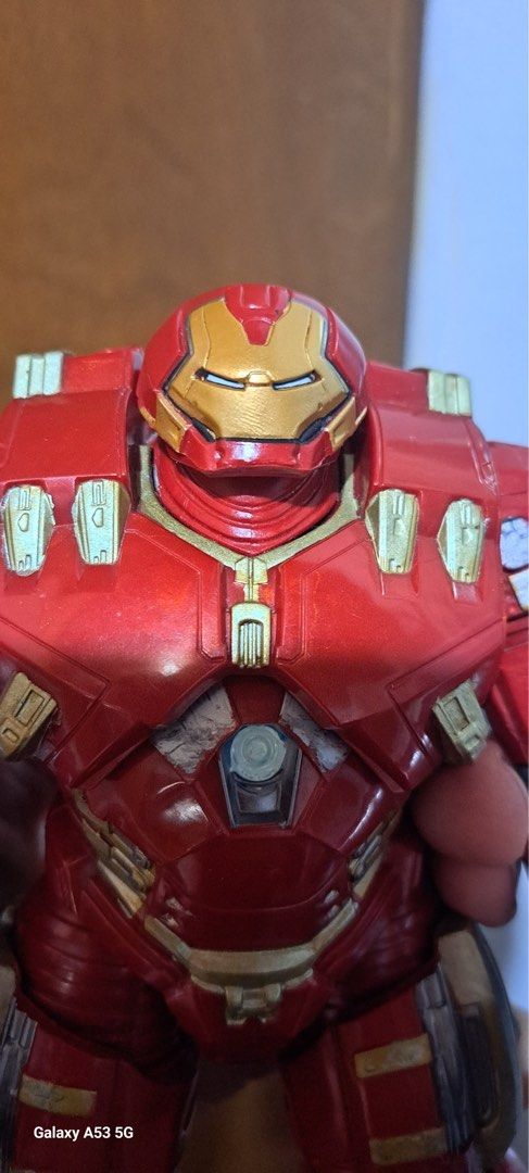 MARVEL LEGENDS HULKBUSTER V2 BAF (Category: Action & Battle Toys) located in Dasmarinas. Submitted by sliver385 (Listing ID 1463704408, Image 3). Description: As is/Displayed only/Not for trade 8/10 condition ng figure/Bulky Slightly customized paint job to give it a battle damaged look ₽3,000 💰GCASH 🛵:LALAMOVE or LBC branch pickup 📍Cavite or Northgate Alabang during weekdays and by schedule.