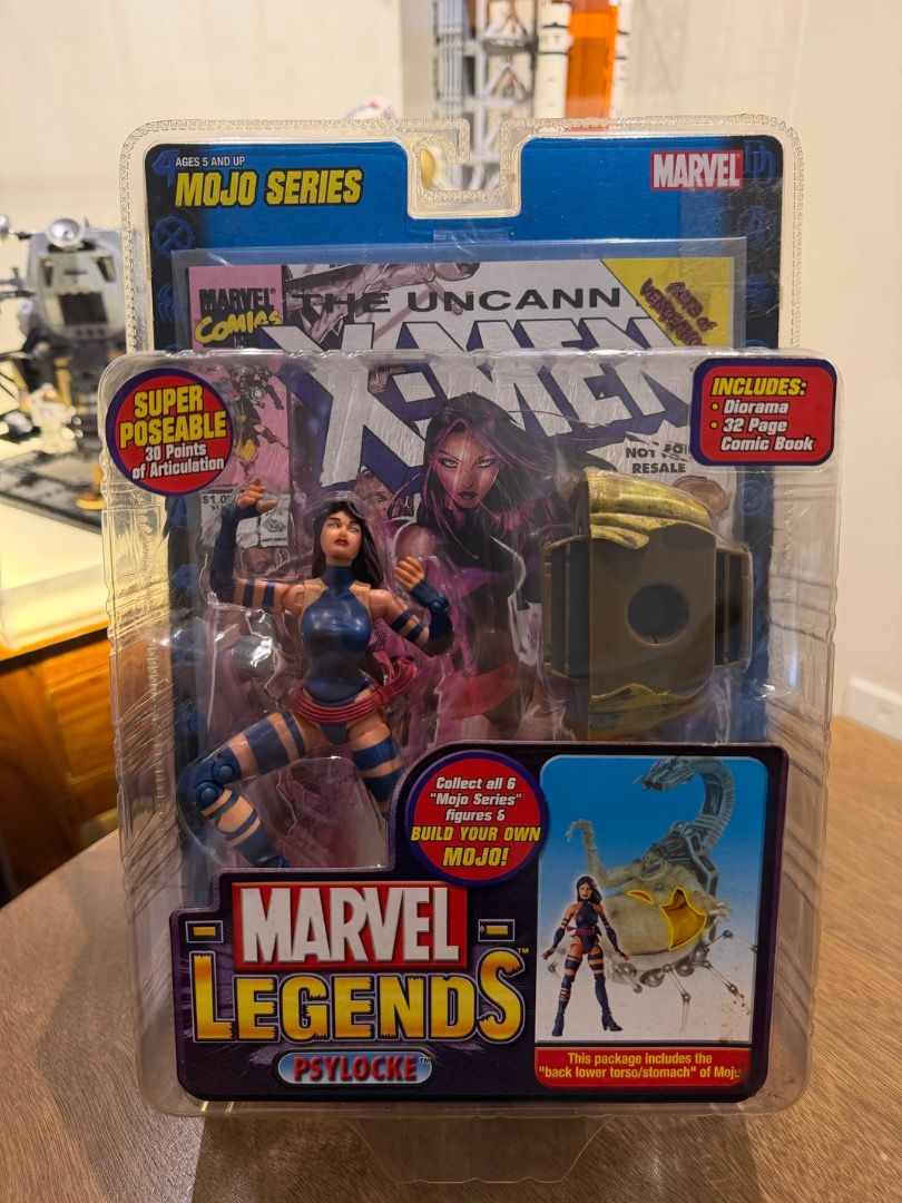 Marvel Legends PSYLOCKE Toybiz (Category: Character Goods) located in Caloocan City. Submitted by artemishobbiesandcollection (Listing ID 1463623341, Image 1). Description: Marvel Legends X-Men Psylocke 2006 Toybiz Box Condition: Mint Sealed LAUNCH PROMO! 15% OFF selected toys & collectibles 💰 ₱̶1̶,̶6̶0̶0̶ - ₱1,360 🚀 Follow Artemis Hobbies & Collection for new finds, drops & collectibles! 📸 IG: @artemishobbiescollection 📘 FB: Artemis Hobbies 