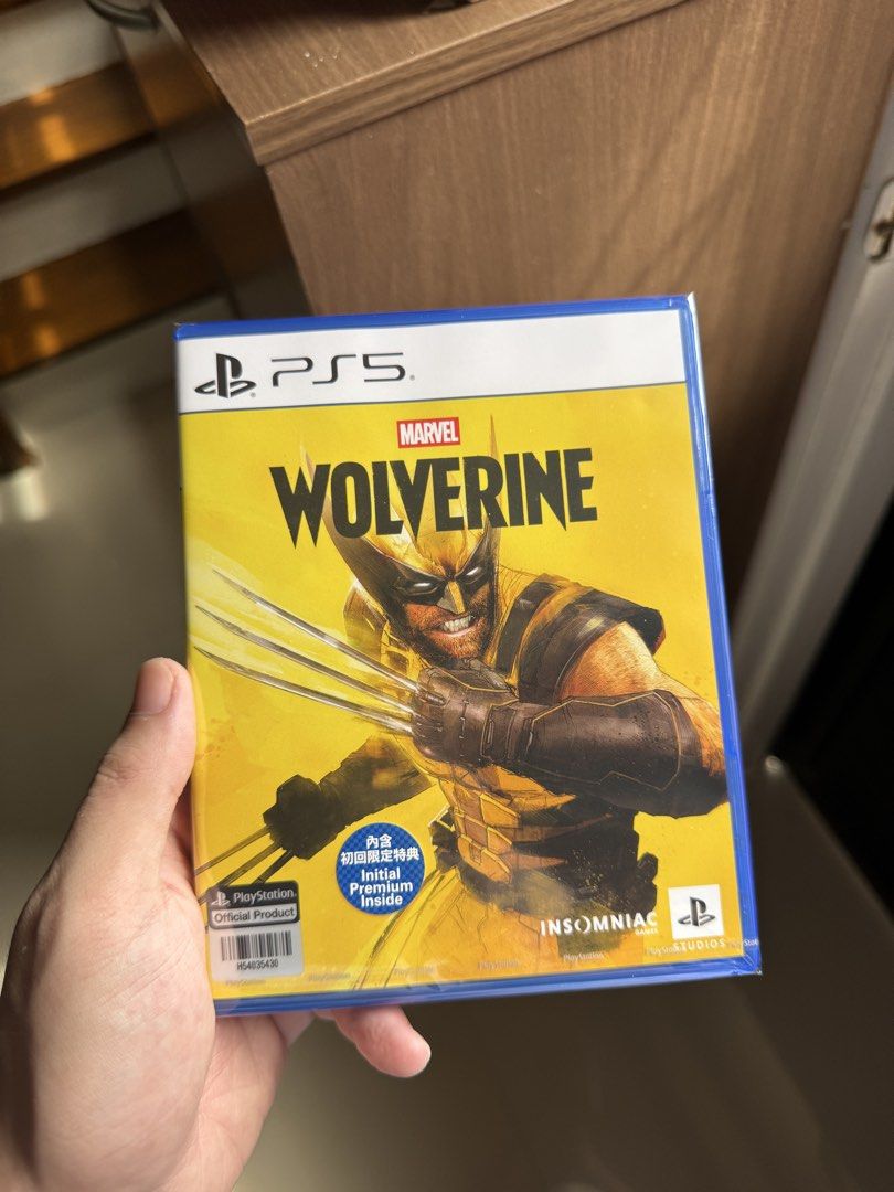 Marvel's Wolverine PS5 Game - Insomniac Games (Category: PlayStation) located in Valenzuela. Submitted by secondchancesgoods (Listing ID 1463727923, Image 2). Description: PS5 Wolverine 2025 With Unused code.