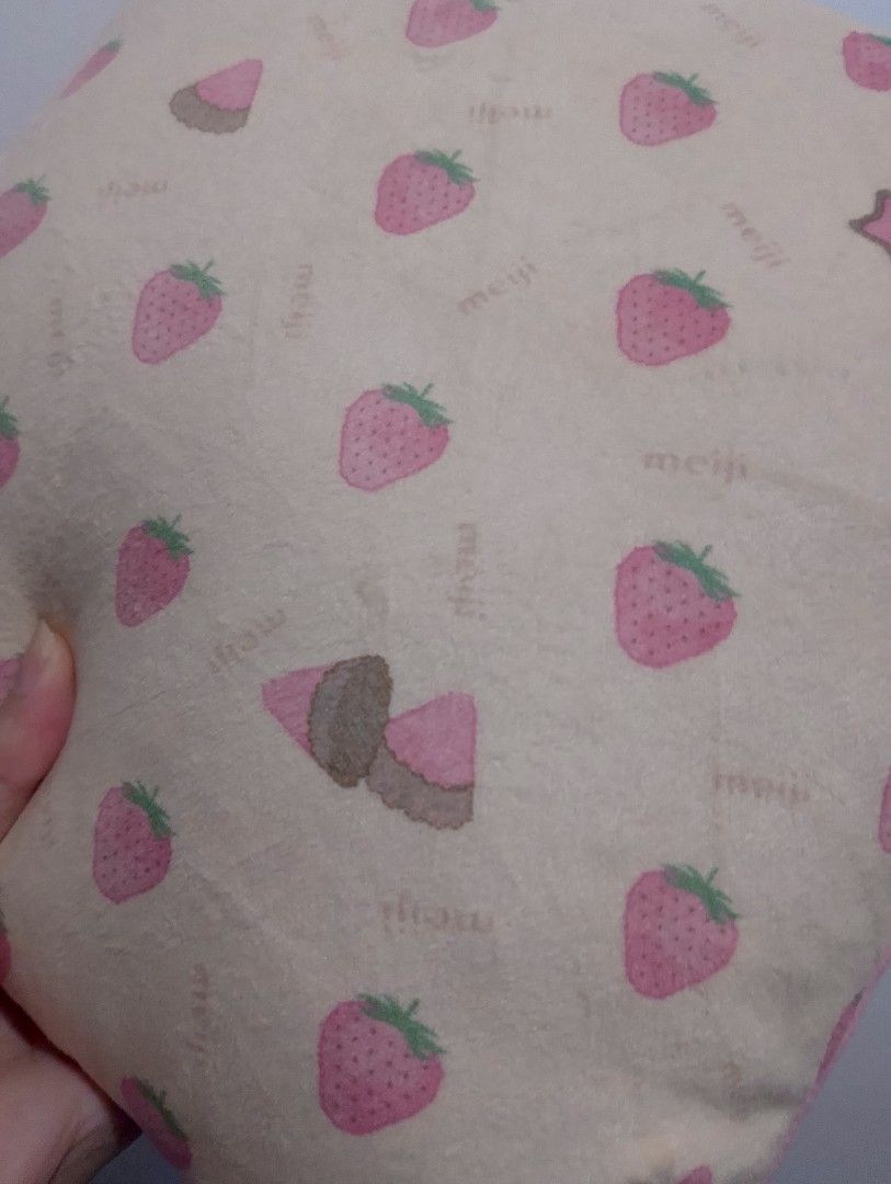 Meiji Throw Pillow (Category: Plushies & Soft Toys) located in Manila. Submitted by aacollect.ph (Listing ID 1463666484, Image 2). Description: see last pic for minor flaw.