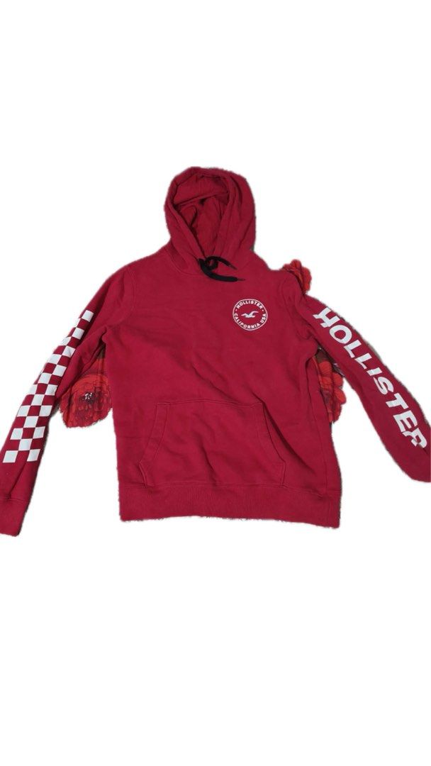 mens red hollister sweater (Category: Coats, Jackets and Outerwear) located in Bulacan. Submitted by wear.elocin (Listing ID 1463657315, Image 1). Description: authentic from the US.