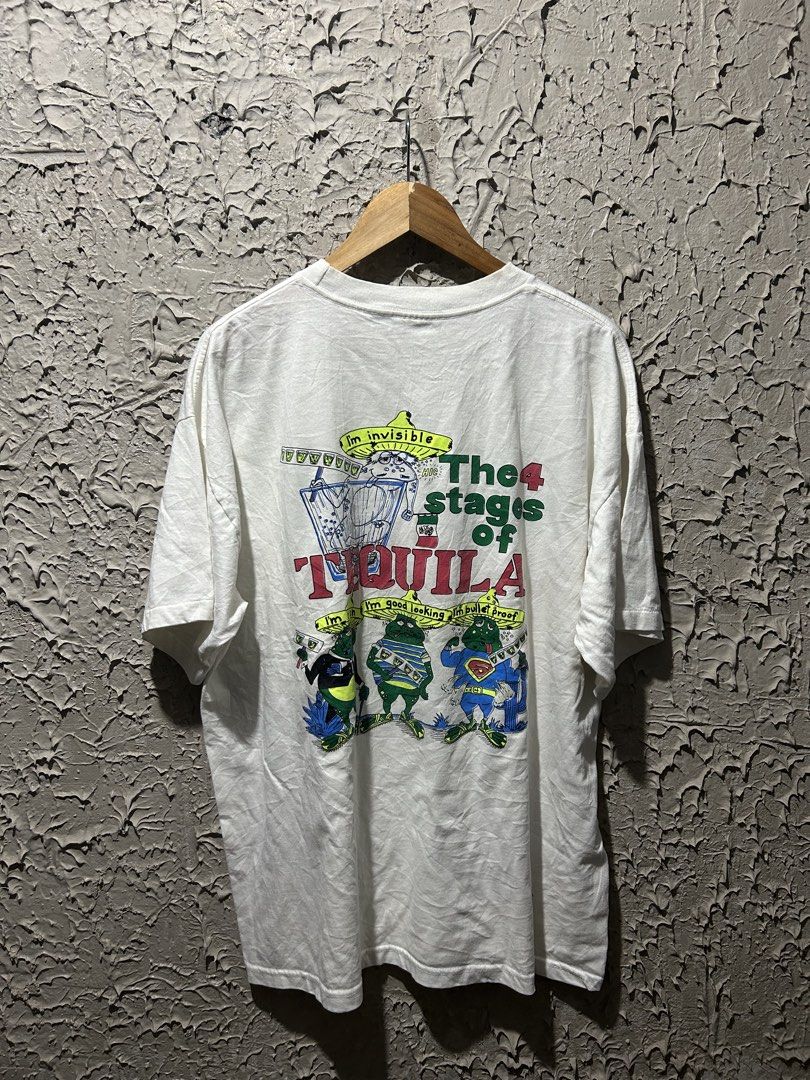 mexican frogs stage of tequila (Category: Tshirts & Polo Shirts ) located in Naga. Submitted by babyneptune (Listing ID 1463698548, Image 2). Description: verrygood condition size large .