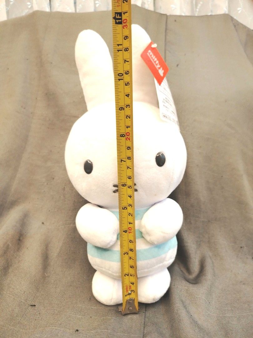 Miffy Blue × White Stripes Plushie (Category: Plushies & Soft Toys) located in San Fernando. Submitted by jpmarketplace2023 (Listing ID 1463657068, Image 2). Description: 💚 All items are authentic from Japan. 💛 MOP: GCash (❌️ GCash Protect) 🩵 MOD: LBC only (❌️ S. Checkout, COD, COP) 💙 Meet-up: Vista Mall, San Fernando, Pampanga 💜 All items are on-hand. 🧡 First to pay gets the item first. ❤️ Breakable items are packed with care and caution. 