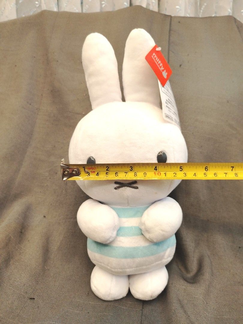 Miffy Blue × White Stripes Plushie (Category: Plushies & Soft Toys) located in San Fernando. Submitted by jpmarketplace2023 (Listing ID 1463657068, Image 3). Description: 💚 All items are authentic from Japan. 💛 MOP: GCash (❌️ GCash Protect) 🩵 MOD: LBC only (❌️ S. Checkout, COD, COP) 💙 Meet-up: Vista Mall, San Fernando, Pampanga 💜 All items are on-hand. 🧡 First to pay gets the item first. ❤️ Breakable items are packed with care and caution. 