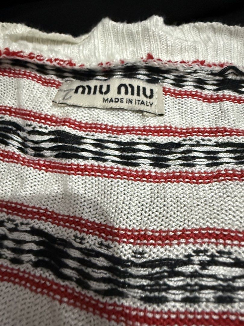 MIU ITALY (Category: Others Tops) located in Manila. Submitted by keedidooplayhouse (Listing ID 1463591888, Image 2). Description: .