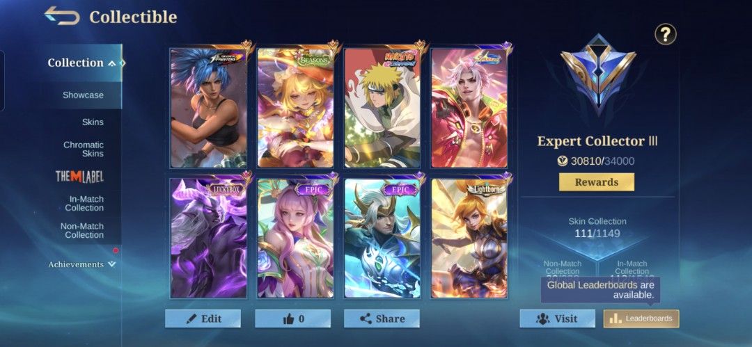 Mobile Legends MLBB Account (Category: Game Gift Cards & Accounts) located in Buenavista. Submitted by euroszzsn (Listing ID 1463672654, Image 3). Description: For Sale Mlbb Account. selling my smurf account - Montoon Bind only - Super Safe account no lost or issues - Di pa nalalaro this season - Decent wr - W/ Free change name nlng if kukunin agad - Still negotiable (wag mahiya mag chat or negotiate po hehe) - Mythical Immortal highest rank good