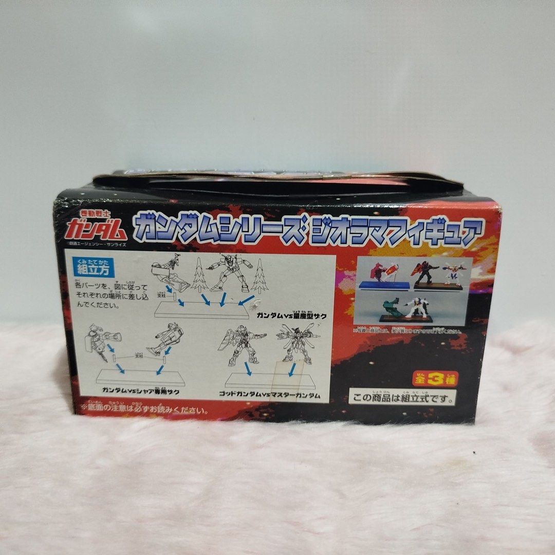 Mobile Suit Gundam Diorama Figure (Category: Gundam & Model Kits) located in Santa Rosa. Submitted by toysandusbmg (Listing ID 1463599770, Image 2). Description: Mobile Suit Gundam Diorama Figure - Item from Japan - Acceptable condition - Sealed box - complete parts - Best for collector or display item - Please see pictures for details, this is the actual item for sale. Location: AA.