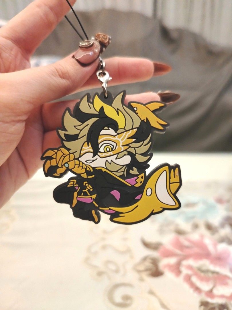 Monster Strike El Dorado Rubber Keychain (Category: Character Goods) located in San Fernando. Submitted by jpmarketplace2023 (Listing ID 1463643159, Image 1). Description: 💚 All items are authentic from Japan. 💛 MOP: GCash (❌️ GCash Protect) 🩵 MOD: LBC only (❌️ S. Checkout, COD, COP) 💙 Meet-up: Vista Mall, San Fernando, Pampanga 💜 All items are on-hand. 🧡 First to pay gets the item first. ❤️ Breakable items are packed with care and caution.
