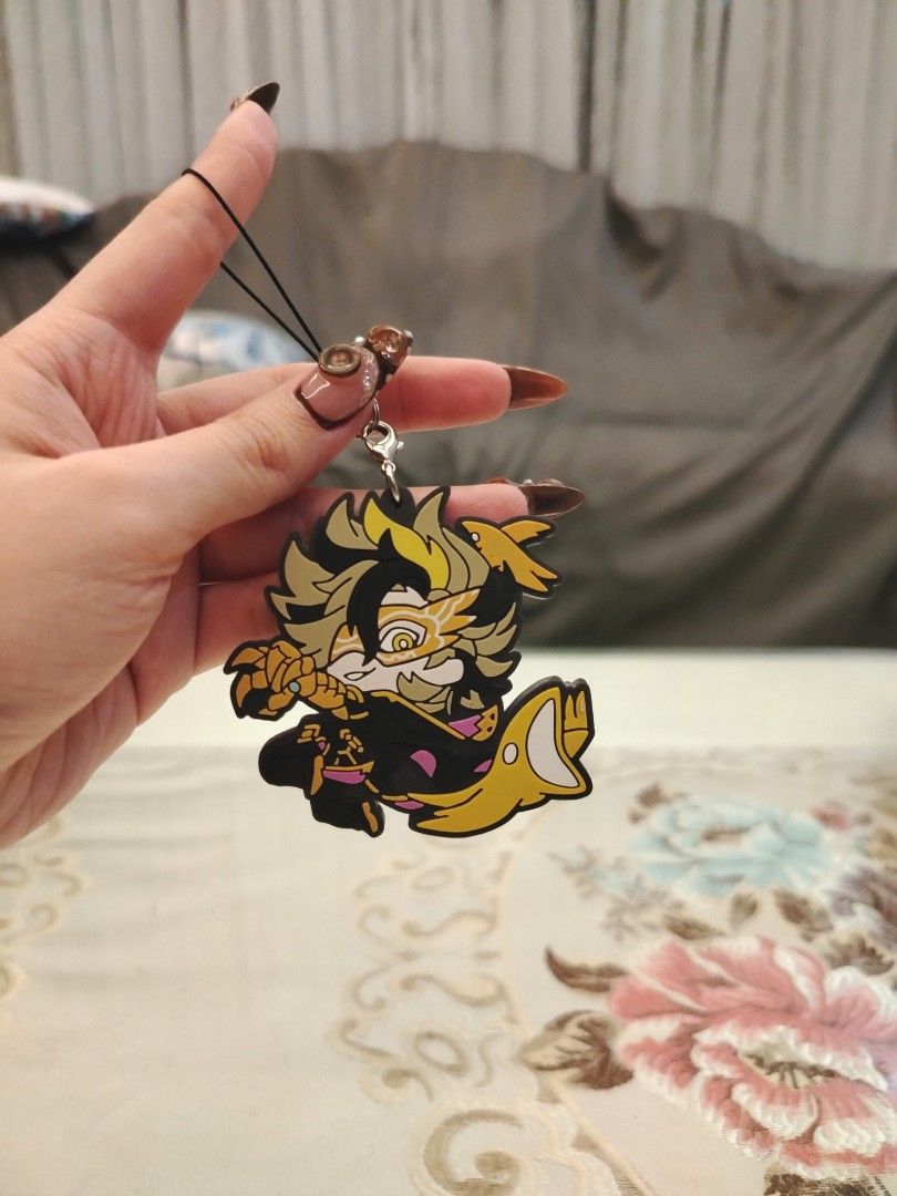 Monster Strike El Dorado Rubber Keychain (Category: Character Goods) located in San Fernando. Submitted by jpmarketplace2023 (Listing ID 1463643159, Image 3). Description: 💚 All items are authentic from Japan. 💛 MOP: GCash (❌️ GCash Protect) 🩵 MOD: LBC only (❌️ S. Checkout, COD, COP) 💙 Meet-up: Vista Mall, San Fernando, Pampanga 💜 All items are on-hand. 🧡 First to pay gets the item first. ❤️ Breakable items are packed with care and caution.