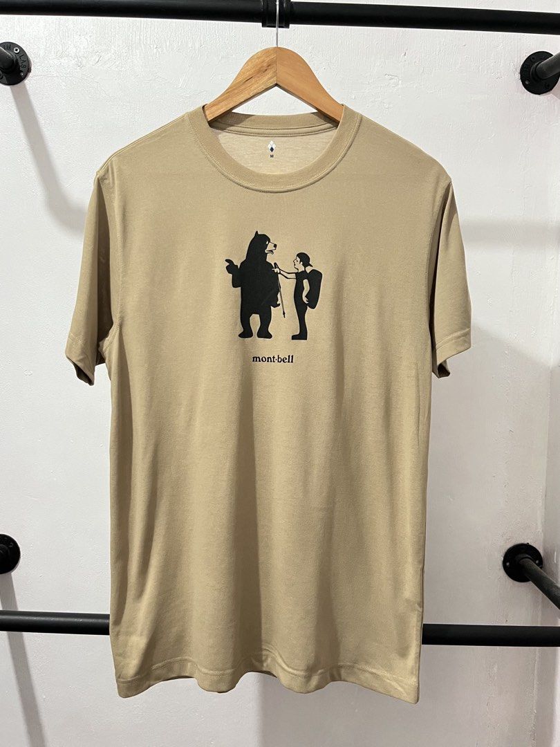 MONTBELL WICKRON T MICHIANAI TAN (Category: Activewear) located in Santa Barbara. Submitted by znaethrifthing (Listing ID 1463607033, Image 1). Description: Wts MONTBELL WICKRON T MICHIANAI TAN Like new Medium 20 width 26-27 length DM 📩.