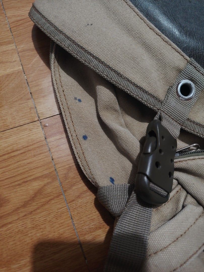 Monza Backpack (Category: Backpacks) located in Manila. Submitted by redthrifts (Listing ID 1463628921, Image 2). Description: Oakley and Diesel alternative 8.5/10 Condition Issue: stains (last pic), signs of usage.