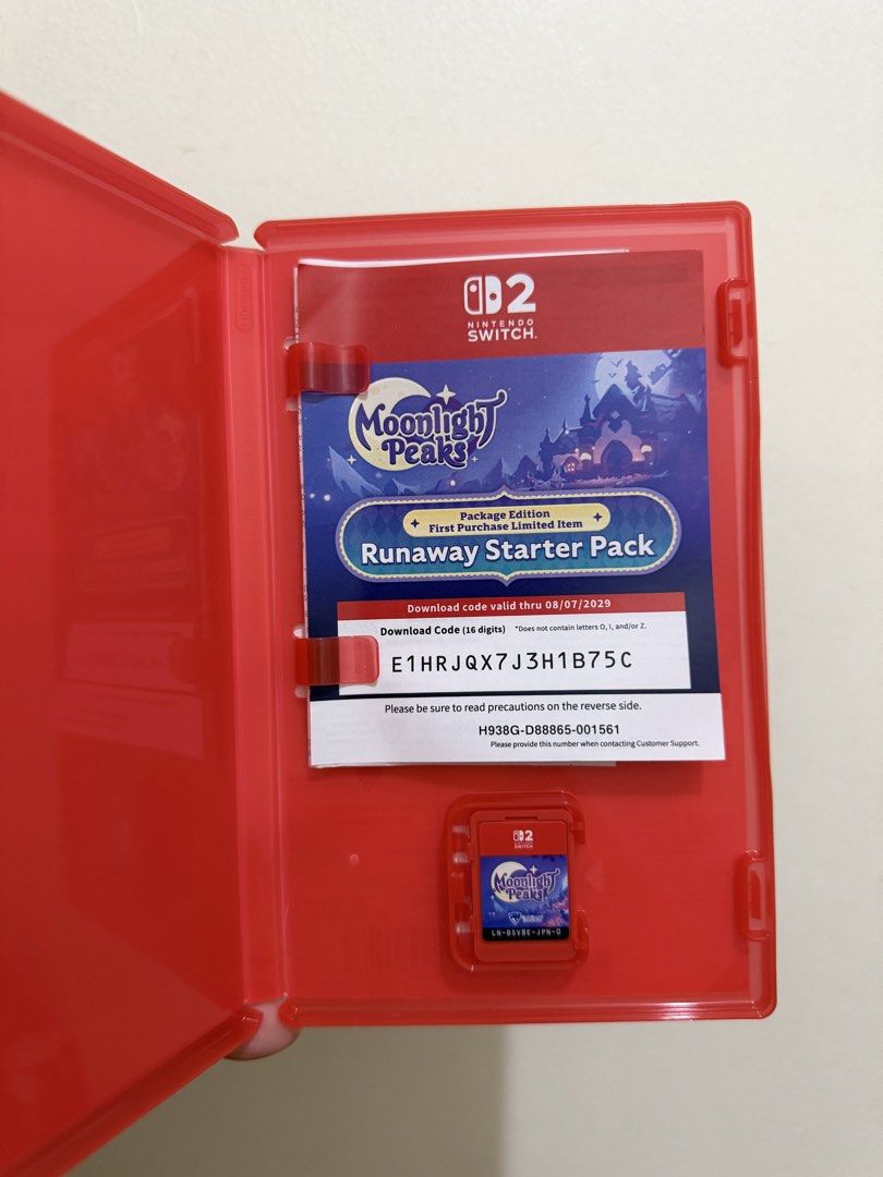 Moonlight Peaks for Nintendo Switch 2 (Category: Nintendo) located in Cebu City. Submitted by reesesvge (Listing ID 1463655771, Image 2). Description: Bought at Datablitz Ayala. Negotiable. MOP is bank transfer. Cebu City location..