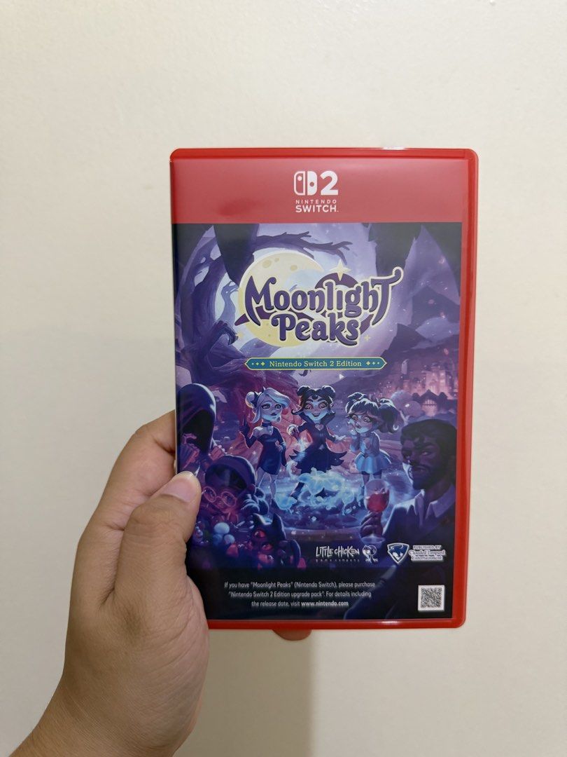 Moonlight Peaks for Nintendo Switch 2 (Category: Nintendo) located in Cebu City. Submitted by reesesvge (Listing ID 1463655771, Image 1). Description: Bought at Datablitz Ayala. Negotiable. MOP is bank transfer. Cebu City location..