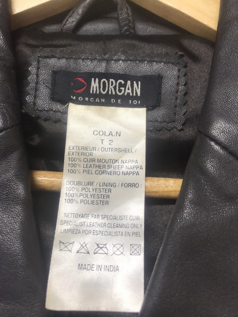 Morgan de toi (Category: Coats, Jackets and Outerwear) located in Balete No 2. Submitted by troyesybang (Listing ID 1463595507, Image 2). Description: Vintage trench coat Small fitting Cooor brown Leather is okay may need cleaning or leather conditioner only it’s still supple .