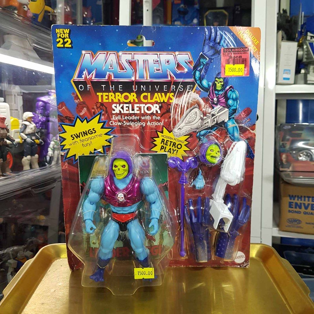 MOTU Terror Claws SKELETOR (Category: Figurines & Statues) located in Quezon City. Submitted by treshermanasonlineshoppe (Listing ID 1463691276, Image 1). Description: 📌 Please Read Before Messaging: I appreciate serious buyers only. ❗ No lowballers – prices are already reasonable. ❗ No excessive questions – if you’re not ready to buy, please don’t waste time. ❗ All photos are posted – kindly refrain from asking for more. ❗️ Pass sa puro kwento 