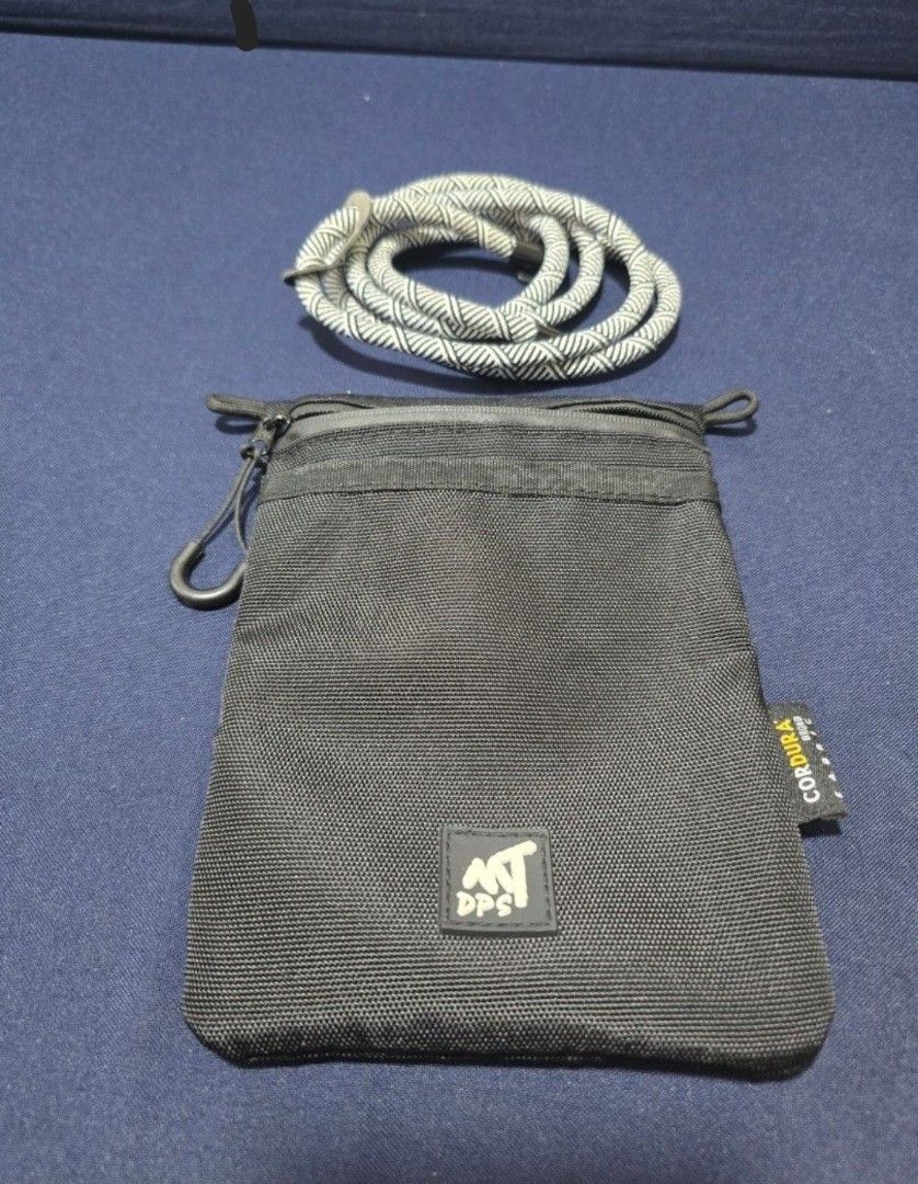 MT&DPS Black Cordura Pouch Bag with Strap (Category: Belt bags, Clutches and Pouches) located in Manila. Submitted by justliber27074 (Listing ID 1463692222, Image 1). Description: You can find product info on TikTok. I'm an affiliate selling some stuff I got, new or like new and at a discounted price. Follow me for future products, I'll sell them cheaper..