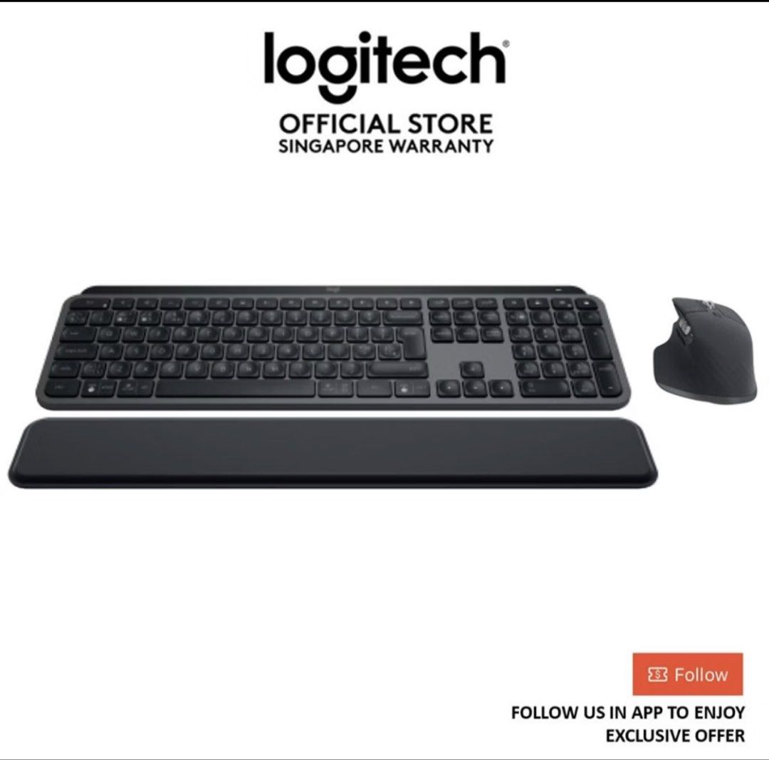 MX key set (Category: Computer Keyboard) located in Singapore. Submitted by clumpygum (Listing ID 1463675909, Image 1). Description: MX keys set letting go at a low price cause the mouse is too big for me and i want to change to mx mini keys Letting go at 150 for both Will send real life pics upon request Mouse is kinda dusty from the lack of usage. For non picky buyer only cause i very lazy .