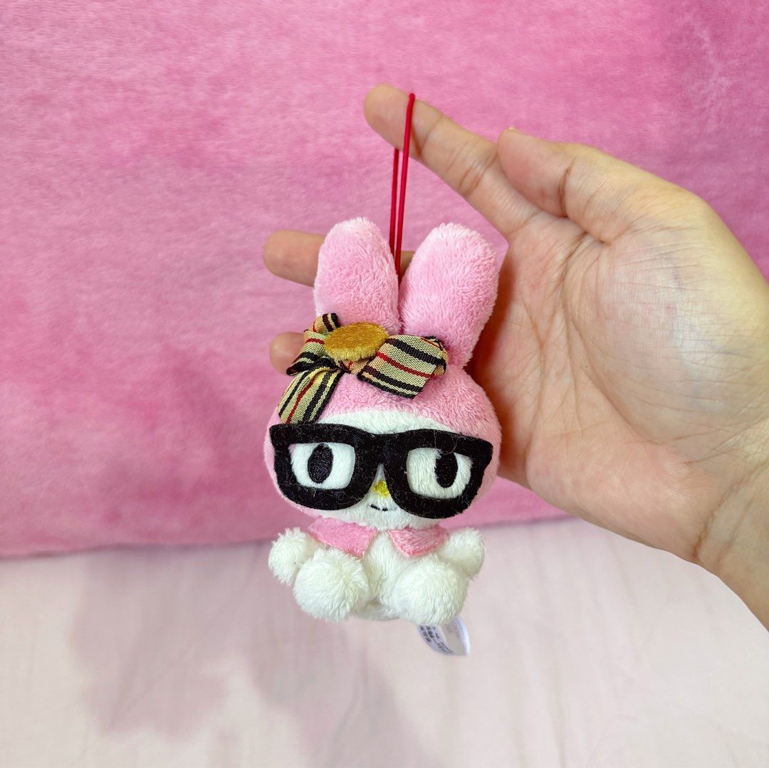 My Melody Glasses Sanrio Charm Plush (Category: Plushies & Soft Toys) located in Manila. Submitted by ashyyel_ (Listing ID 1463678870, Image 1). Description: .