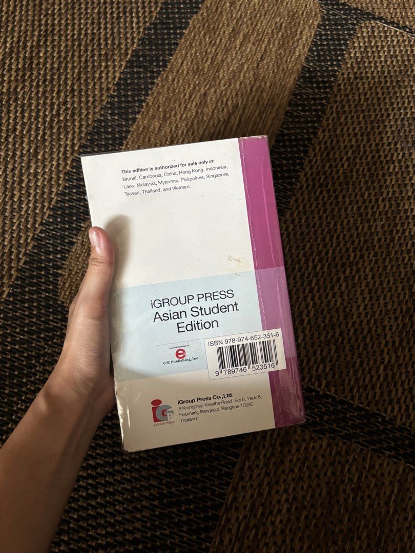 NANDA 16th Edition (Category: Textbooks) located in Manila. Submitted by dlssntskat (Listing ID 1463655632, Image 2). Description: ✔️No handwritings or annotations ✔️ Complete pages ✔️ No major damage (with minor stain at back cover) RFS: no longer needed 📍 Meet-up around Imus, Cavite area 📦 Shipping available.