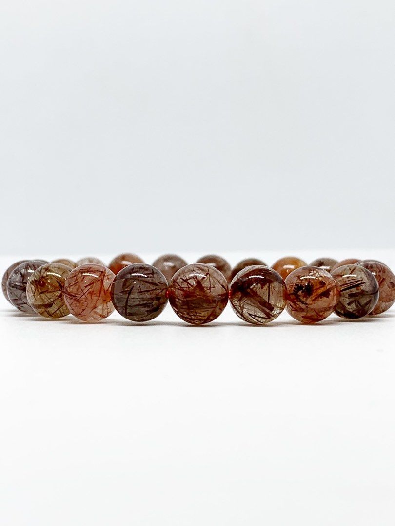 Natural High Quality Copper Red Rutilated Quartz • (Category: Bracelets) located in Cabanatuan. Submitted by cm.yen (Listing ID 1463633944, Image 1). Description: “PROTECTS THE PURITY OF YOUR SOUL, FORTUNE MAGNET, ABUNDANCE, SUCCESS, CONFIDENCE, MOTIVATION, COURAGE, PASSION, POSITIVE ENERGY, BUSINESS LUCK, AMPLIFY LIFE ENERY AND BRING SOLUTION IN DIFFICULT TIMES” ❀ Natural High Quality Copper Red Rutilated Quartz • P 2280 | Natural Stone 💯 | 9MM