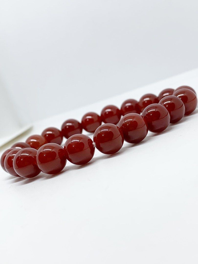Natural Imperial Red Nanhong Agate • (Category: Bracelets) located in Cabanatuan. Submitted by cm.yen (Listing ID 1463632300, Image 2). Description: “OPEN THE HEART TO ACCEPT THAT EVERYTHING HAPPENS FOR A REASON AND THERE’S A HEAVENLY ORDER GUIDING YOU THROUGH” ❀ Natural Imperial Red Nanhong Agate • - with certificate of authenticity P 1480 | Natural Stone 💯 | 10MM ✨ - - - 𝓟𝓻𝓸𝓹𝓮𝓻𝓽𝓲𝓮𝓼 - - -✨ This stone is a protection stone, but it is a