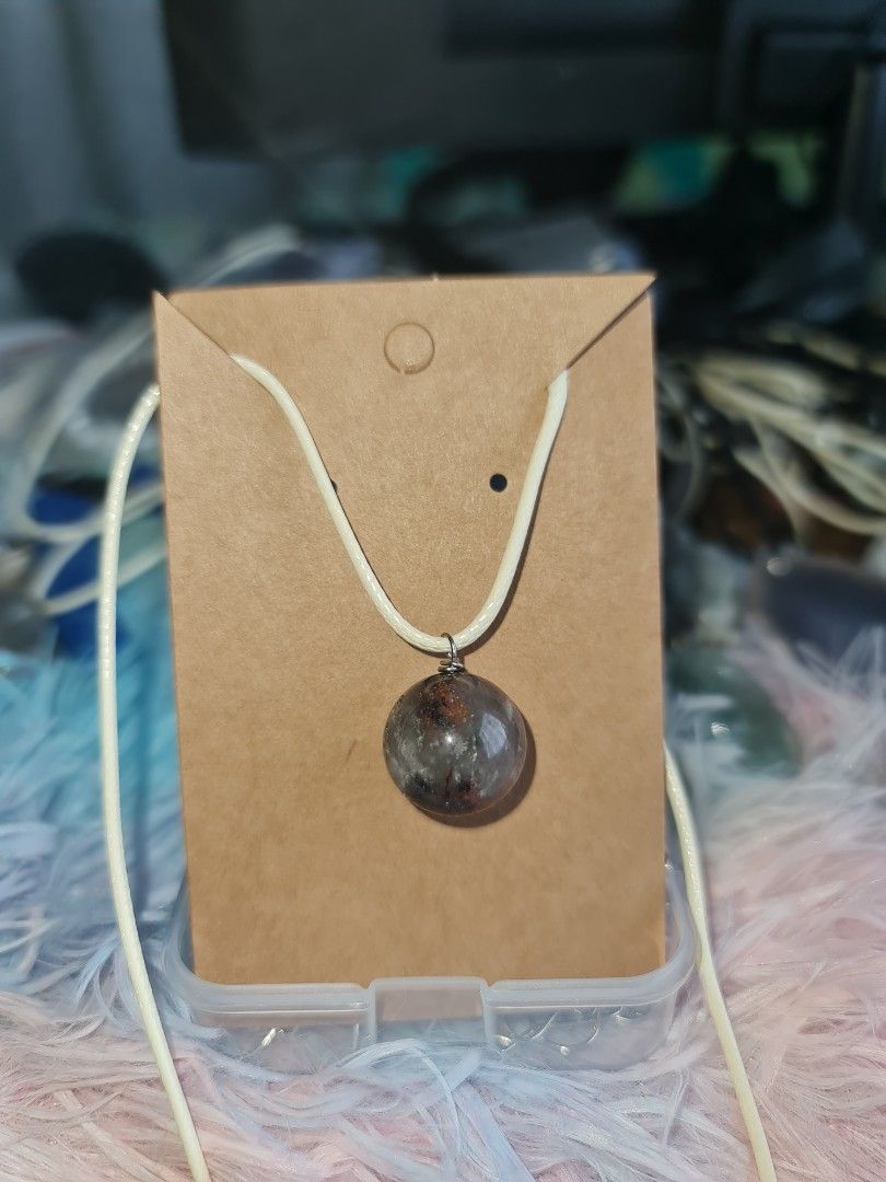 Natural Stone Pendant Necklace (Category: Necklaces) located in Baguio. Submitted by VanveVintage (Listing ID 1463613385, Image 2). Description: Each piece of our jewelry is thoughtfully handcrafted from broken, vintage, and pre-loved pieces that might otherwise have been forgotten or discarded. Available now — send us a message for details! #UpcycledJewelry #SustainableJewelry #RecraftedWithLove #VintageJewelry #EcoFriendlyFashion #SlowFashion #
