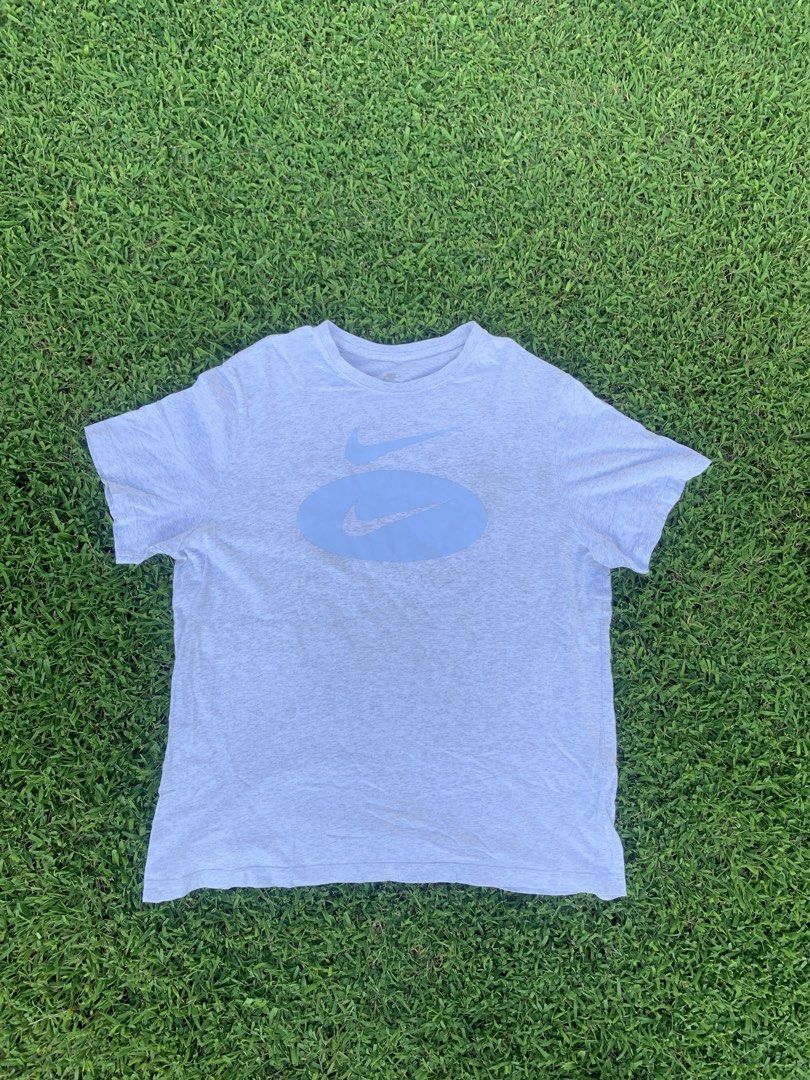Nike Double swoosh shirt (Category: Tshirts & Polo Shirts ) located in Agdangan. Submitted by daily_picks.276 (Listing ID 1463669631, Image 1). Description: XL on tag W24 L30 .