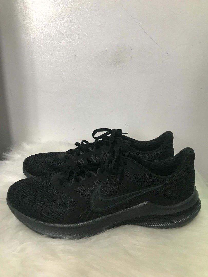 Nike Downshifter 11 Black Running Shoes (Category: Sneakers) located in Santa Rosa. Submitted by janjalany.seller (Listing ID 1463579930, Image 2). Description: - Brand: Nike - Model: Downshifter 11 - Type: Running Shoes - Size: 10 US Men - Features: Breathable mesh upper - Ideal for: Everyday wear, light workouts - Condition: Comes with original box.