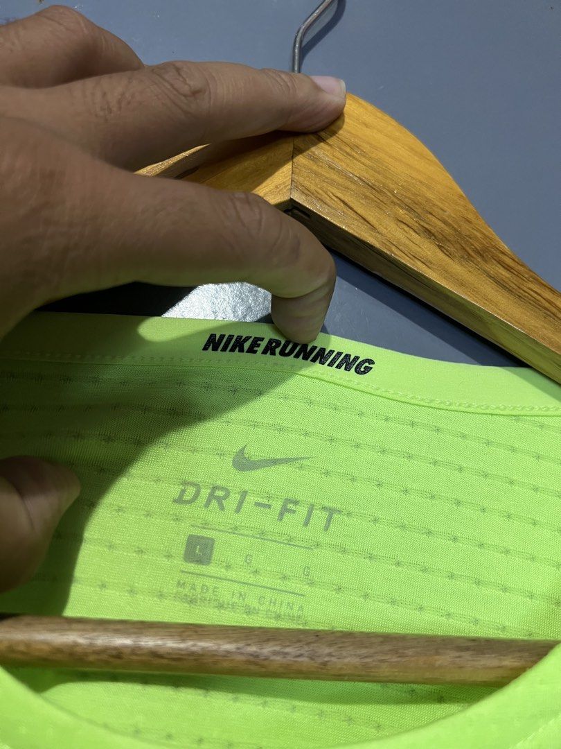 Nike Dri-fit (Category: Activewear) located in Pagadian. Submitted by chiccsilog (Listing ID 1463585273, Image 2). Description: excellent condition 9.5/10 color rate 20x26 (M to L) no issue.