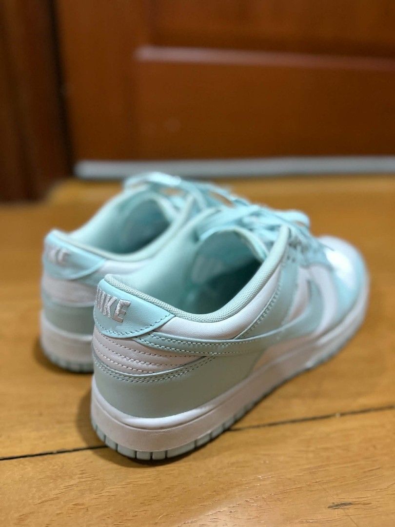 Nike Dunk Low Light Aqua White DV0833-104 (Category: Sneakers) located in Manila. Submitted by ralf015 (Listing ID 1463718940, Image 2). Description: - Nike Dunk Low - Colorway: Light Aqua and White - Size: UK 12 / EUR 47.5 - Origin: Made in Indonesia - Condition: Great for casual wear or adding to your collection..