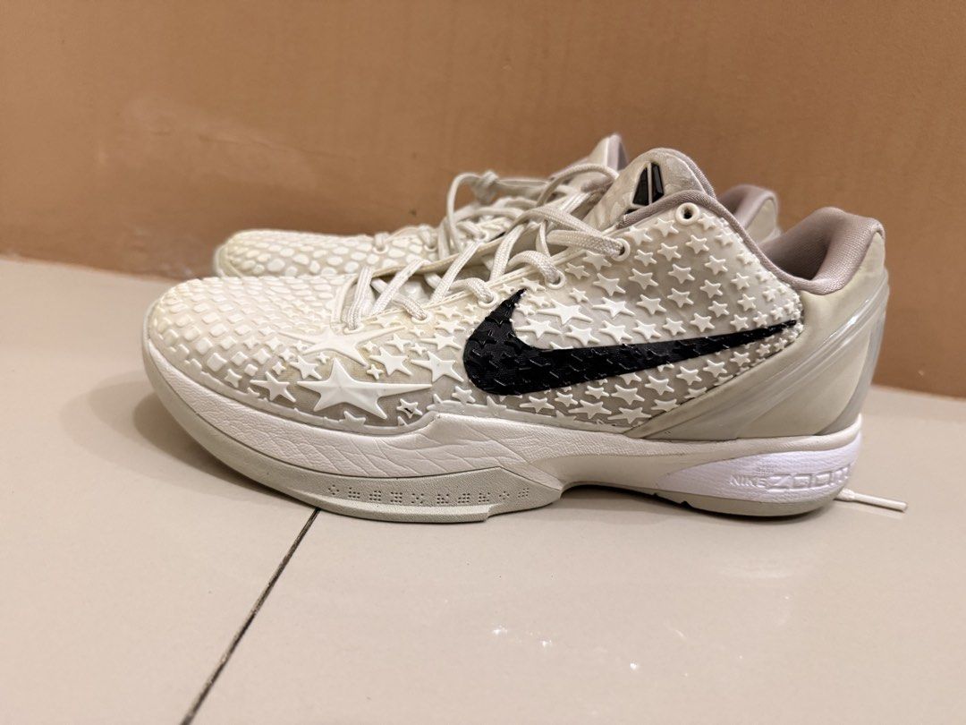 Nike Kobe 6 Protro 'All-Star' White Star (Category: Sneakers) located in Manila. Submitted by msunicornnnn (Listing ID 1463578877, Image 1). Description: FOR SALE 🐍🏀 rfs: decluttering Kobe Protro All Star Size: 26.5cm / EU 41.5 Condition: 9/10 message me for more pics nalang po :D.