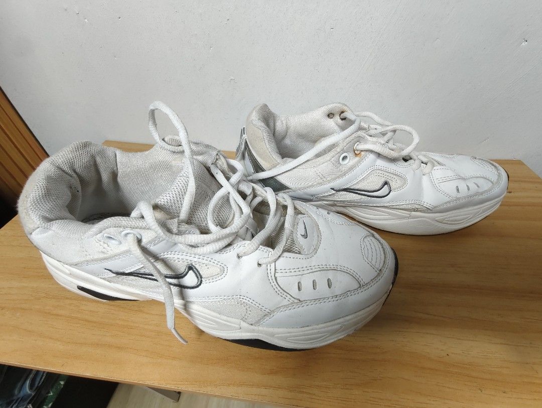 NIKE M2K WHITE (Category: Dress Shoes) located in Bulacan. Submitted by darkkhaine1015 (Listing ID 1463621869, Image 1). Description: NIKE M2K US 8 UK 7.5 EURO 41 CM 25.5 ISSUE LAST PICTURE ( rust stain ).