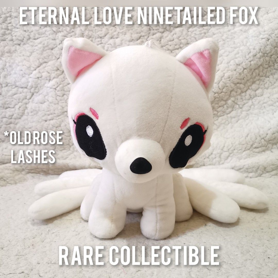 Nine tailed Fox Eternal Love Plush Rare (Category: Plushies & Soft Toys) located in Bacolod City. Submitted by liza_vintage_collections (Listing ID 1463566209, Image 1). Description: .