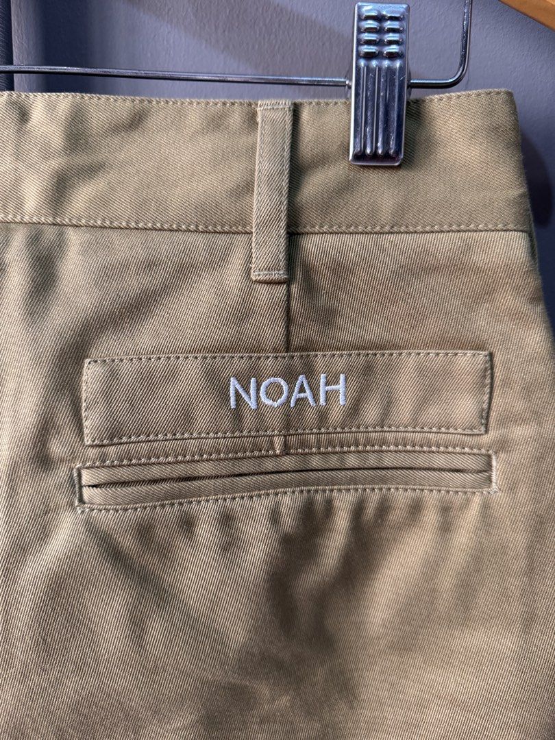 Noah - Pleated Brushed-cotton Chino Pants (Category: Trousers) located in Cabuyao City. Submitted by _streetflavor (Listing ID 1463675285, Image 3). Description: Noah - Pleated Brushed-cotton Chino Pants Excellent Size: 28 fits 29 Length: 39 Leg open: 8.5 -999 pesos Dm.