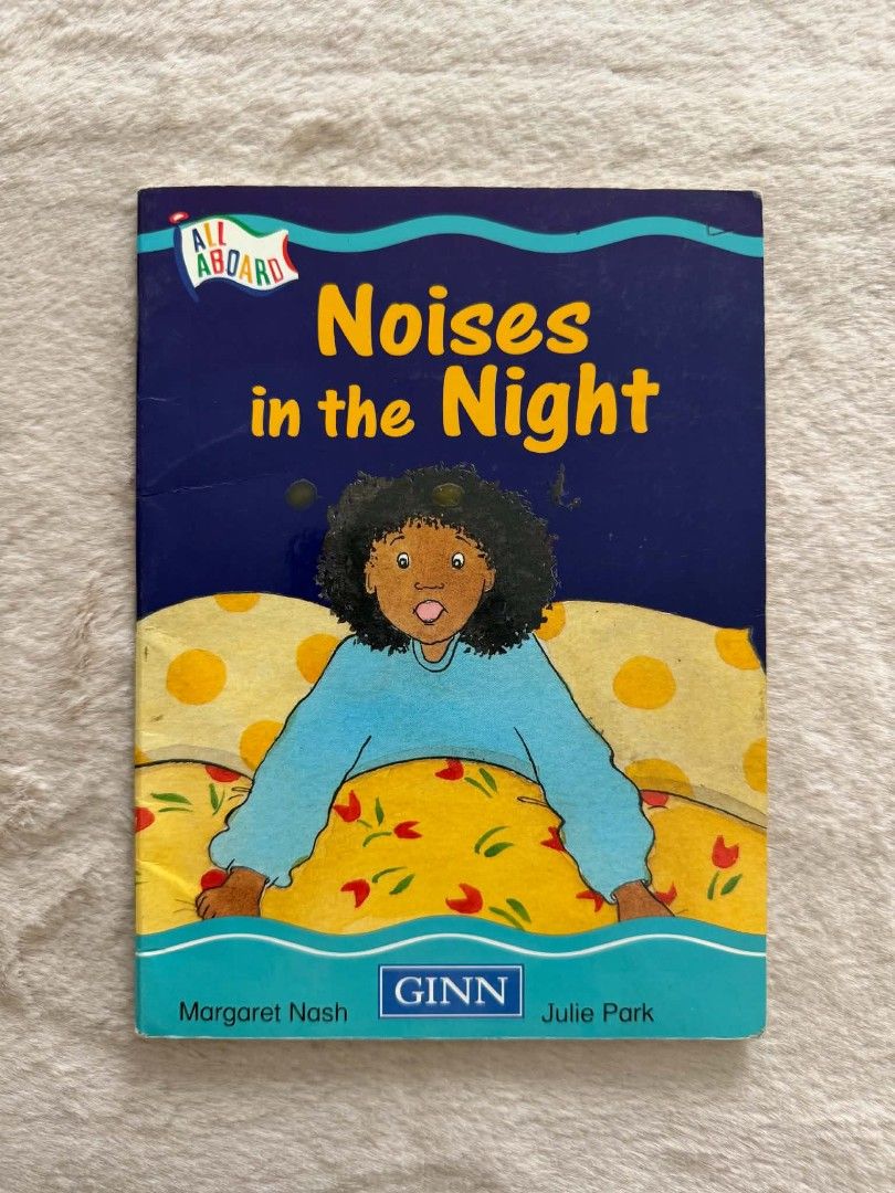 Noises In The Night - Margaret nash (Category: Children's Books) located in Santiago. Submitted by bookworm_club (Listing ID 1463569438, Image 1). Description: 📚no cancellation, return or exchange. 📚secondhand books. some books are in good condition while some has minimal flaws (foxing, creases, dog-eared pages, etc.) 📚reasonable haggling is allowed. 💰MOP: For same day pickup - CASH & BANK TRANSFER For shipping or scheduled pickup - BANK TRAN