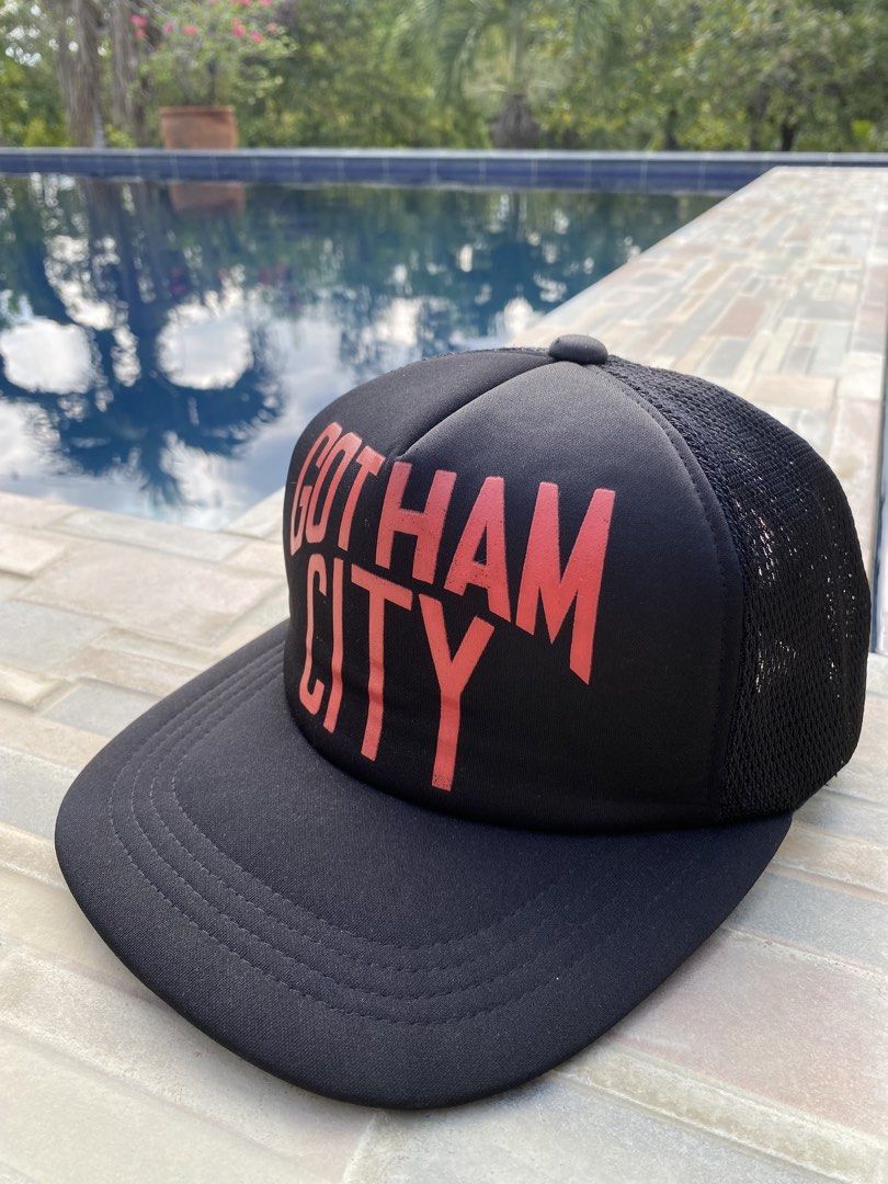 Number (N)ine - “Gotham City” Trucker Hat (Category: Caps & Hats) located in Puerto Princesa. Submitted by something___. (Listing ID 1463721866, Image 3). Description: Number (N)ine - “Gotham City” Trucker Hat Excellent Condition Gently Used .