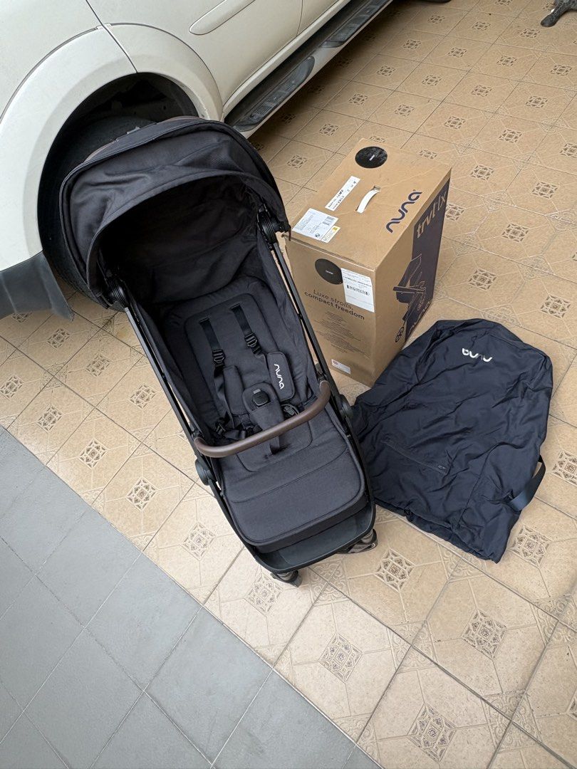 Nuna TRVL lx (Category: Strollers) located in Makati City. Submitted by camilleseville (Listing ID 1461446592, Image 3). Description: • Used a few times • Bought brand new in August 2026 • Comes with stroller cushion that we bought separately • Will come in its original box, including Nuna travel bag and rain cover We love this stroller, very parent friendly. ❤️ Selling for ₱30,000 Price is firm RFS: got us a more compact stroller for flights Mee
