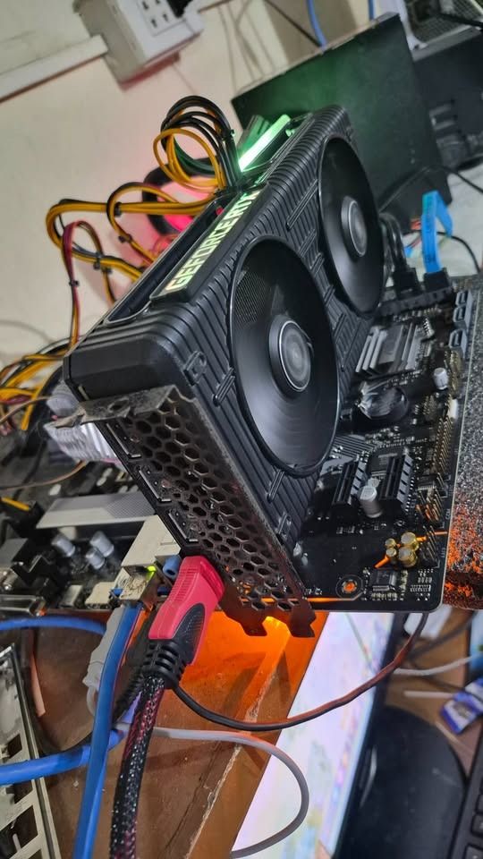 NVIDIA GeForce RTX 3060 Ti Graphics Card (Category: Computer Parts) located in Imus. Submitted by drin4627 (Listing ID 1463661804, Image 2). Description: 2ndhand PALIT RTX 3060ti 8gb 256bit 1xhdmi 3xdp 8pin power 15.5k pesos 1week warranty PICKUP OR LALAMOVE LOCATION : Team Wipe Computer Shop pa google map (likod ng jollibee bucandala imus cavite contact: 09568930092.