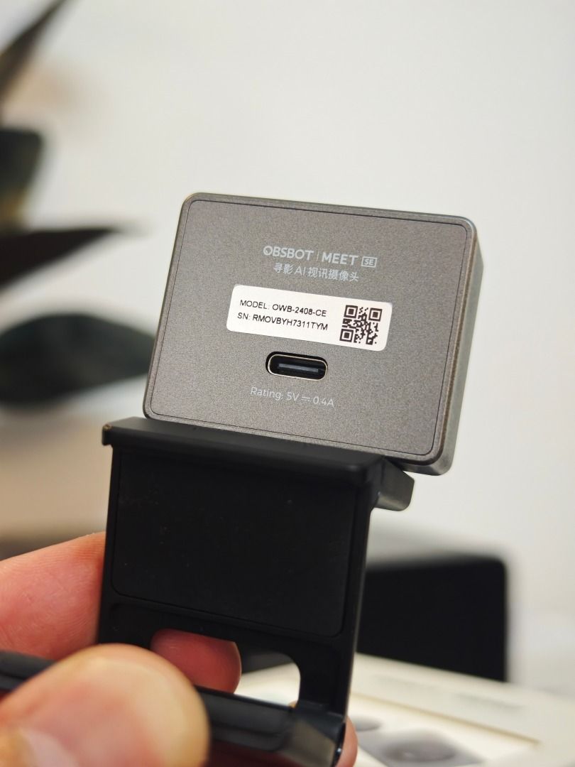 OBSBOT Meet SE 1080P AI Webcam Auto Focus (Category: Webcams) located in San Pablo. Submitted by allfashionandtech (Listing ID 1463663879, Image 3). Description: SRP: 5400 ❌ Now: 3200 ✅ Condition: 10/10 Brand New RFS: Decluttering. Shipping: Add 50 only! Mode of payment: GCash, Maribank, PNB Courier: J&T Meetups: SM San Pablo, San Pablo City Plaza, Shakeys Maharlika Highway - OBSBOT MEET AI Webcam - Color: Space Grey - Resolution: 1080P - Model: 